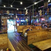 Interior at Boo Koos in Falmouth