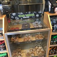 Selection of vegan pastries. at Juice Generation in New York City