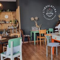 Lokal at L‘ Insalatina in Merano