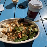 Buddha bowl  at Henry & The Fish in Santa Fe
