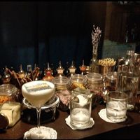 The bar at Speak In Code in Manchester