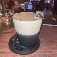 Shiitake jerky came with my drink   at Speak In Code in Manchester