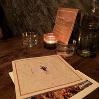 The cocktail menus are a piece of work in themselves. Love they show you the size of glass used. They come in their own sleeves. at Speak In Code in Manchester