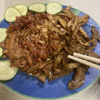  Various chickun options   at Viet Chay vegetarian cuisine in Toronto