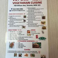 Mrnu at Viet Chay vegetarian cuisine in Toronto