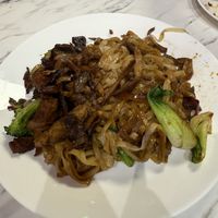 Noodles with mock meat   at Viet Chay vegetarian cuisine in Toronto