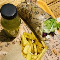 Gyros wrap at Tel Aviv Urban Food in Warsaw
