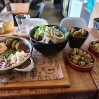 Szakszuka at Tel Aviv Urban Food in Warsaw