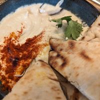 Hummus at Tel Aviv Urban Food in Warsaw