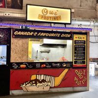Vegan poutine available   at Common Market in Belfast