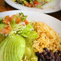 Soft tacos, and enchiladas  at Rudy's in Santa Barbara