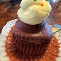 Red velvet cupcake   at Pretty Baked in Pensacola in Pensacola