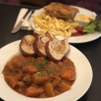 Pumpkin-Potato Gulasch at Dada in Regensburg