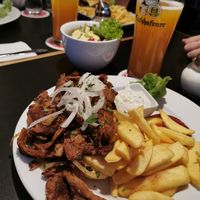 Veganer Soja-Gyros Teller at Dada in Regensburg