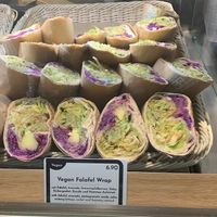 Falafel wrap  at MUC - Dean & David - T2 in Munich