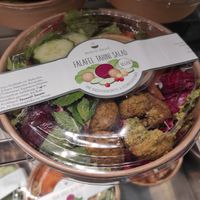 Falafel tahini salad at MUC - Dean & David - T2 in Munich