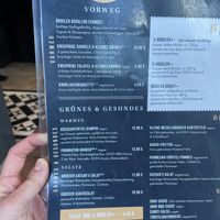 speisekarte   at JOHO Broiler in Prerow