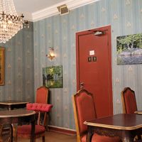 Inside at Ofvandahls Hovkonditori in Uppsala