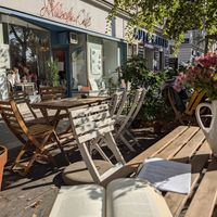 Platz im Freien at Allergiker Café in Vienna