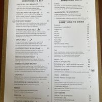 Clearly labeled veg options   at Root25 in East London