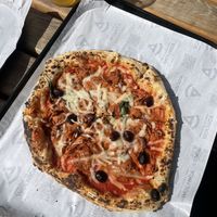 Vegan salami   at Placek Wolnica in Krakow