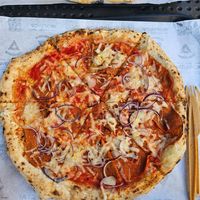 Vegan Diavola at Placek Wolnica in Krakow