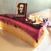 vegan currant cake at Coffee Fellows - Berliner Allee in Dusseldorf