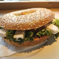 Bagel 'Veta' at Coffee Fellows - Berliner Allee in Dusseldorf