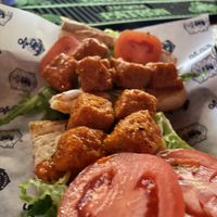 Vegan buffalo tofu sandwich!  at The Galley in St Petersburg