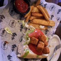 Tofu buffalo sandwich  at The Galley in St Petersburg