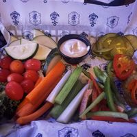 Vegis w vegan ranch   at The Galley in St Petersburg