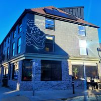 Pete's Eats Outside. at Pete's Eats in Llanberis