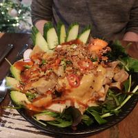 Chicken salad at Bulls Head in Marple