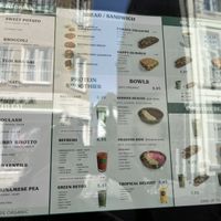 Menue   at Soup Bros in Maastricht