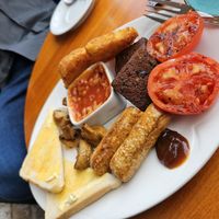 Vegan breakfast at Taylor's in Llandudno