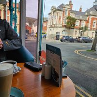 Latte at Taylor's in Llandudno