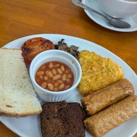 Vegan breakfast at Taylor's in Llandudno