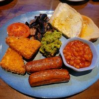 The Vegetarian Breakfast. at Taylor's in Llandudno