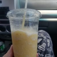Pinacolda smoothie......nice and refreshing at Naked Vegan in Greenville