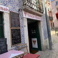 The place  at Estação Alfama Pizzaria in Lisbon