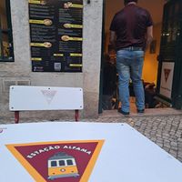  at Estação Alfama Pizzaria in Lisbon