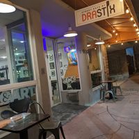 Outside seats at Drastix in Hollywood