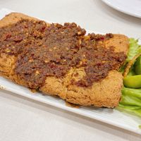 Sambal fish  at D'life 蔬食 - Somerset  in Central Singapore