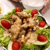 Salad mushrooms at D'life 蔬食 - Somerset  in Central Singapore