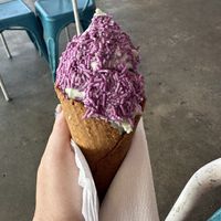 Mint with sprinkles 😋  at Yoga-urt - Santa Monica in Santa Monica