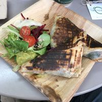 Breakfast burrito  at Cavendish Cafe in Brighton