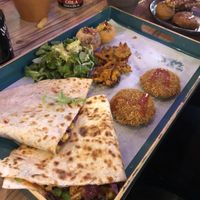 Green Escape Sharing Platter #Veganuary at Jungle Street Kitchen in Lichfield