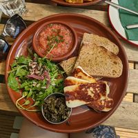 Tomato Tostadas at The Garden of Easton in Bristol