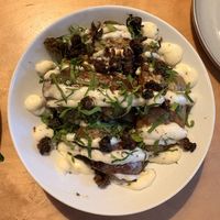 Crispy potatoes with aioli    at The Garden of Easton in Bristol