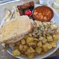 Vegan breakfast at The Garden of Easton in Bristol